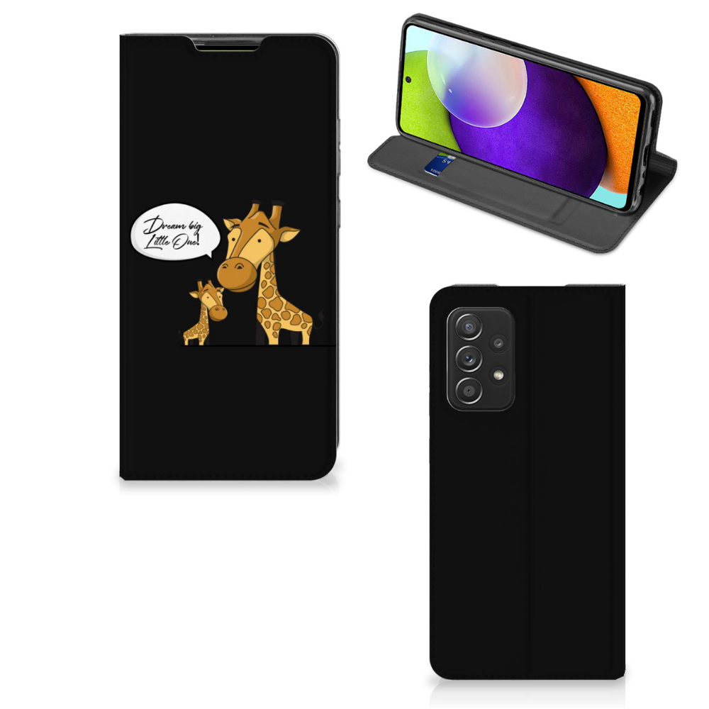 Samsung Galaxy A52 Magnet Case Giraffe - B2C Telecom
