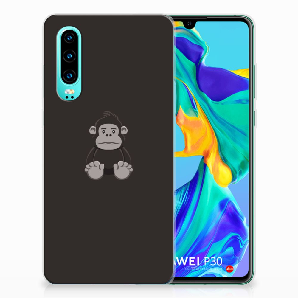 Huawei P30 Telefoonhoesje met Naam Gorilla