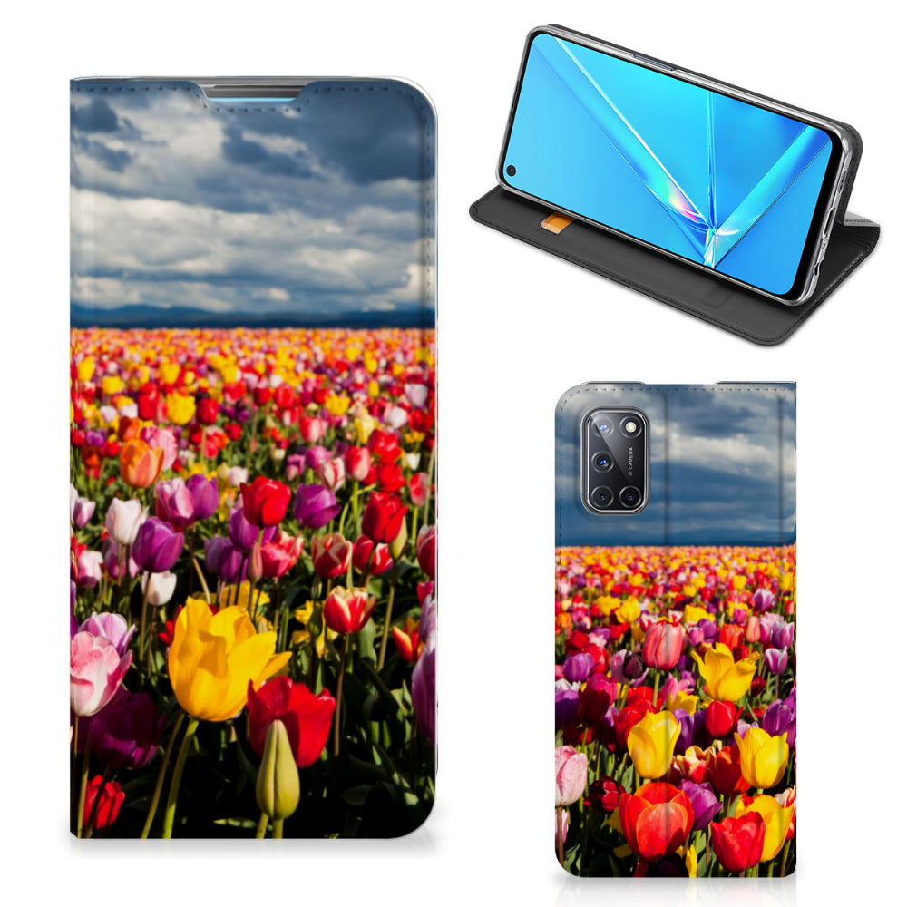 OPPO A52 | A72 Smart Cover Tulpen