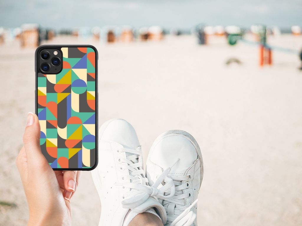 Apple iPhone 11 Pro Max Bumper Case Funky Retro
