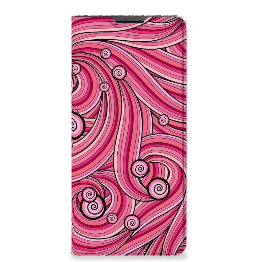 Motorola Edge 30 Pro Bookcase Swirl Pink - B2C Telecom