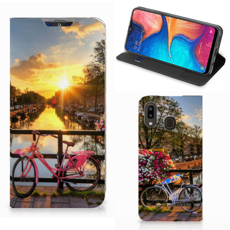 Samsung Galaxy A30 Book Cover Amsterdamse Grachten