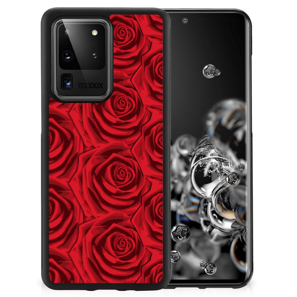 Samsung Galaxy S20 Ultra Skin Case Red Roses
