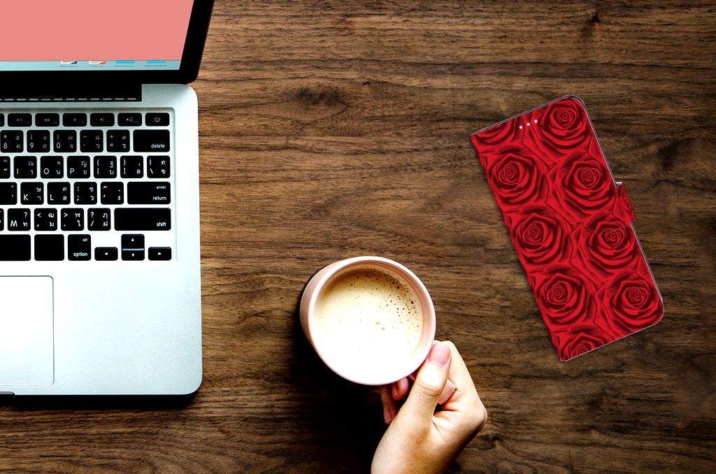 OPPO Reno 8 Lite | OnePlus Nord N20 Hoesje Red Roses