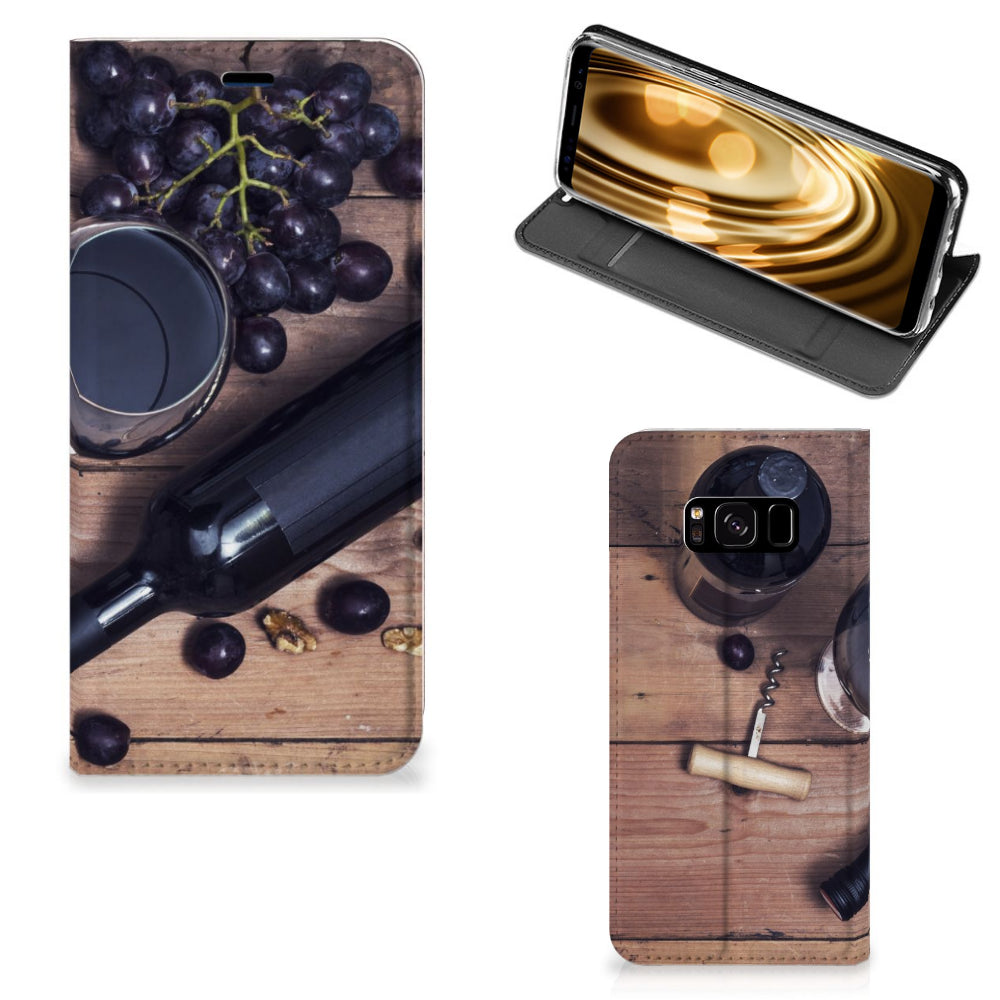 Samsung Galaxy S8 Flip Style Cover Wijn