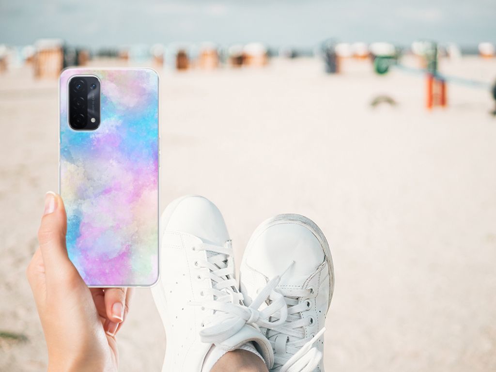 Hoesje maken OPPO A93 5G Watercolor Light B2C Telecom