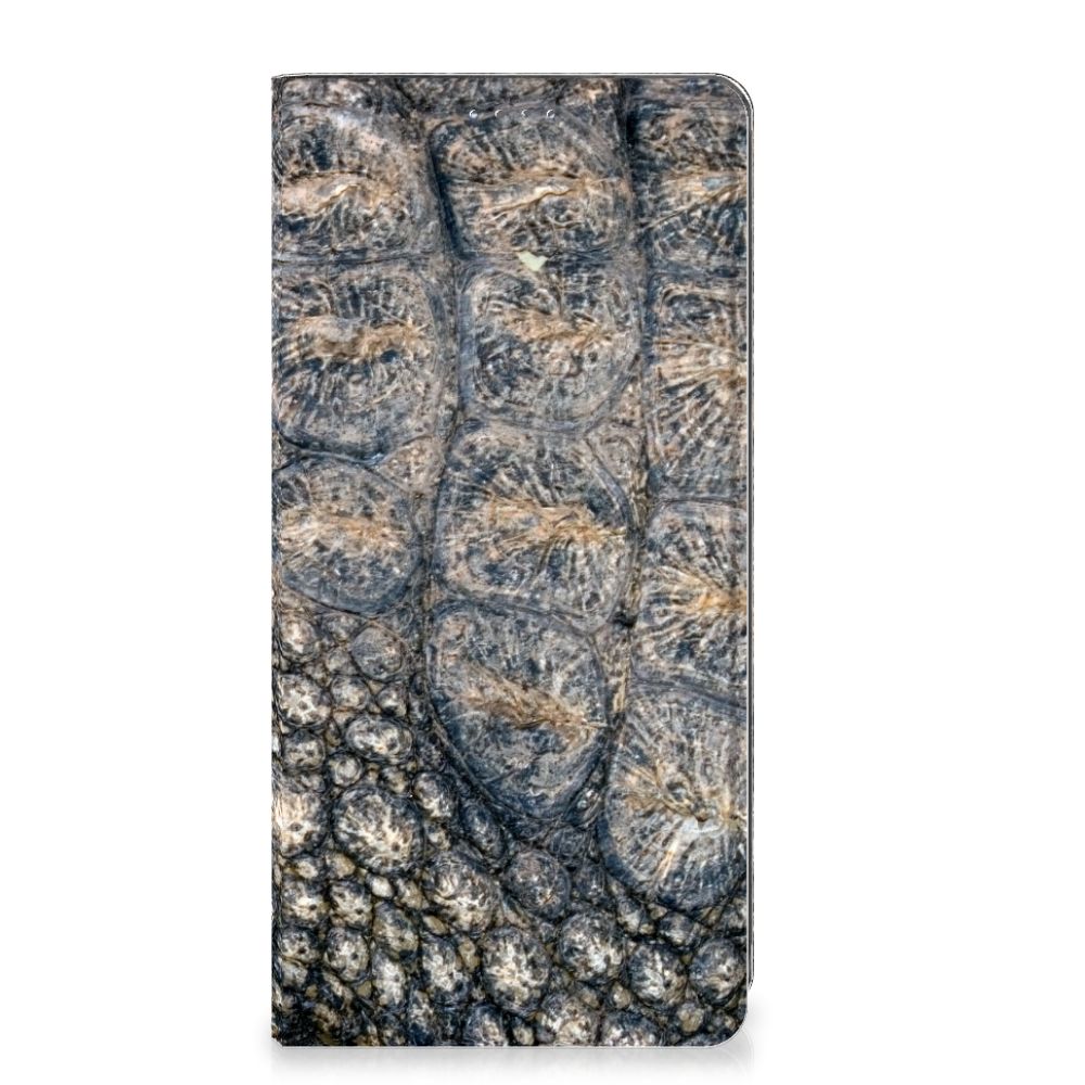 OPPO A57 | A57s | A77 4G Hoesje maken Krokodillenprint - B2C Telecom