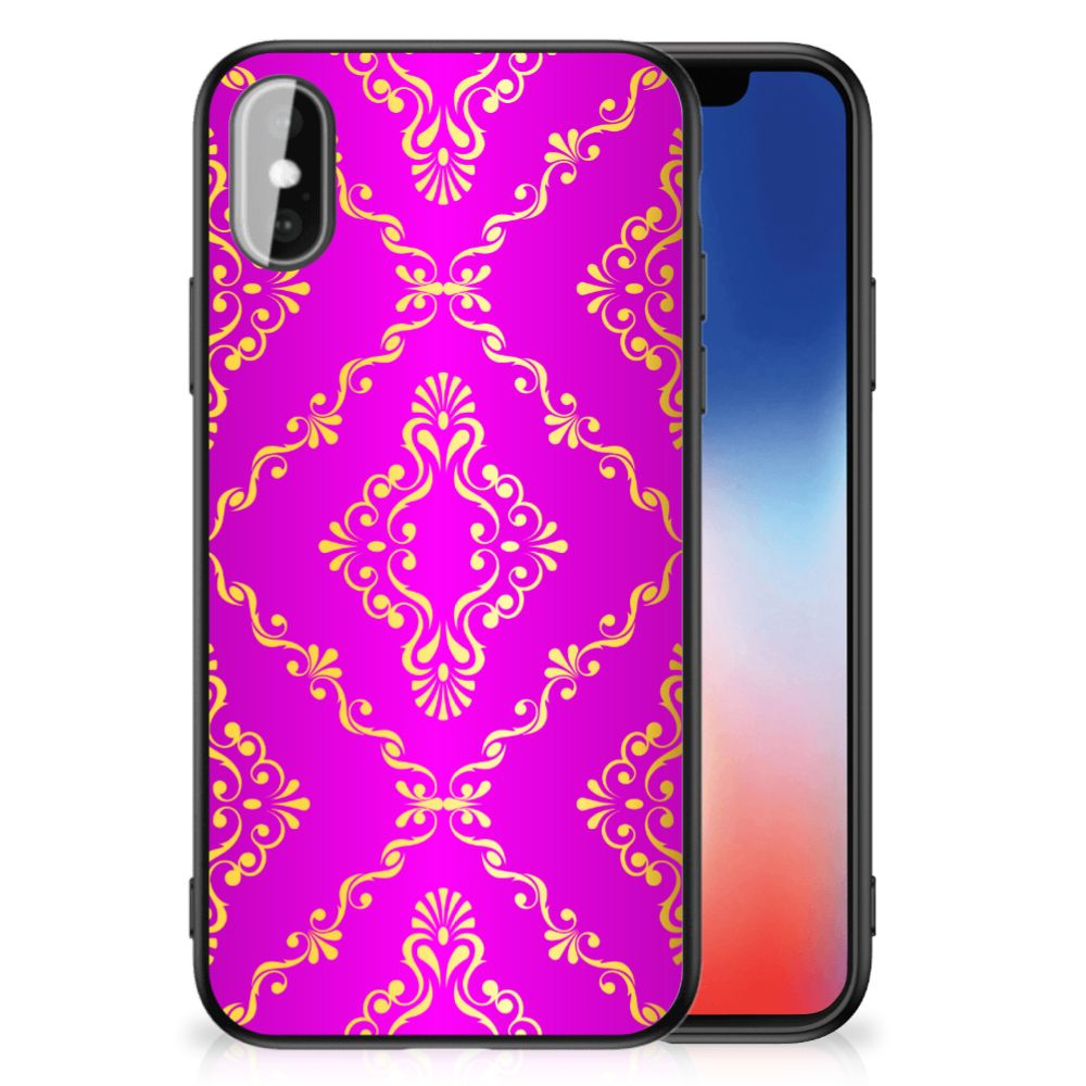 Back Cover iPhone X | Xs Barok Roze
