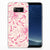 Samsung Galaxy S8 TPU Case Pink Flowers
