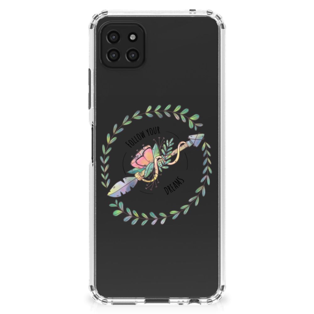 Samsung Galaxy A22 5G Stevig Bumper Hoesje Boho Dreams B2C Telecom