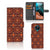Xiaomi Poco F2 Pro Telefoon Hoesje Batik Brown