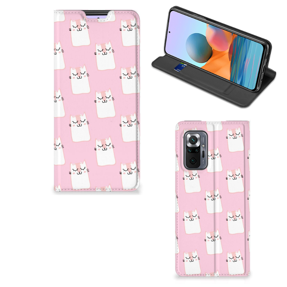 Xiaomi Redmi Note 10 Pro Hoesje maken Sleeping Cats - B2C Telecom