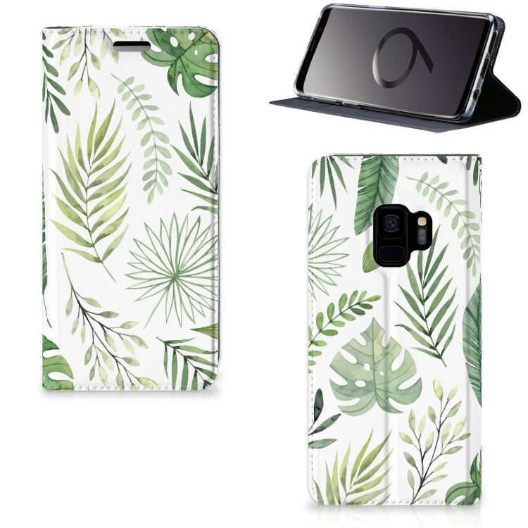 Samsung Galaxy S9 Smart Cover Leaves