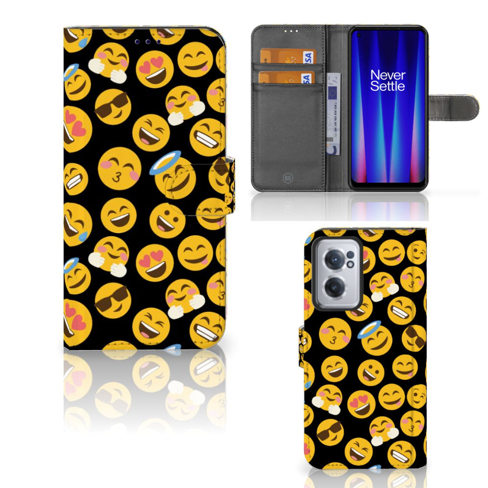 OnePlus Nord CE 2 Telefoon Hoesje Emoji