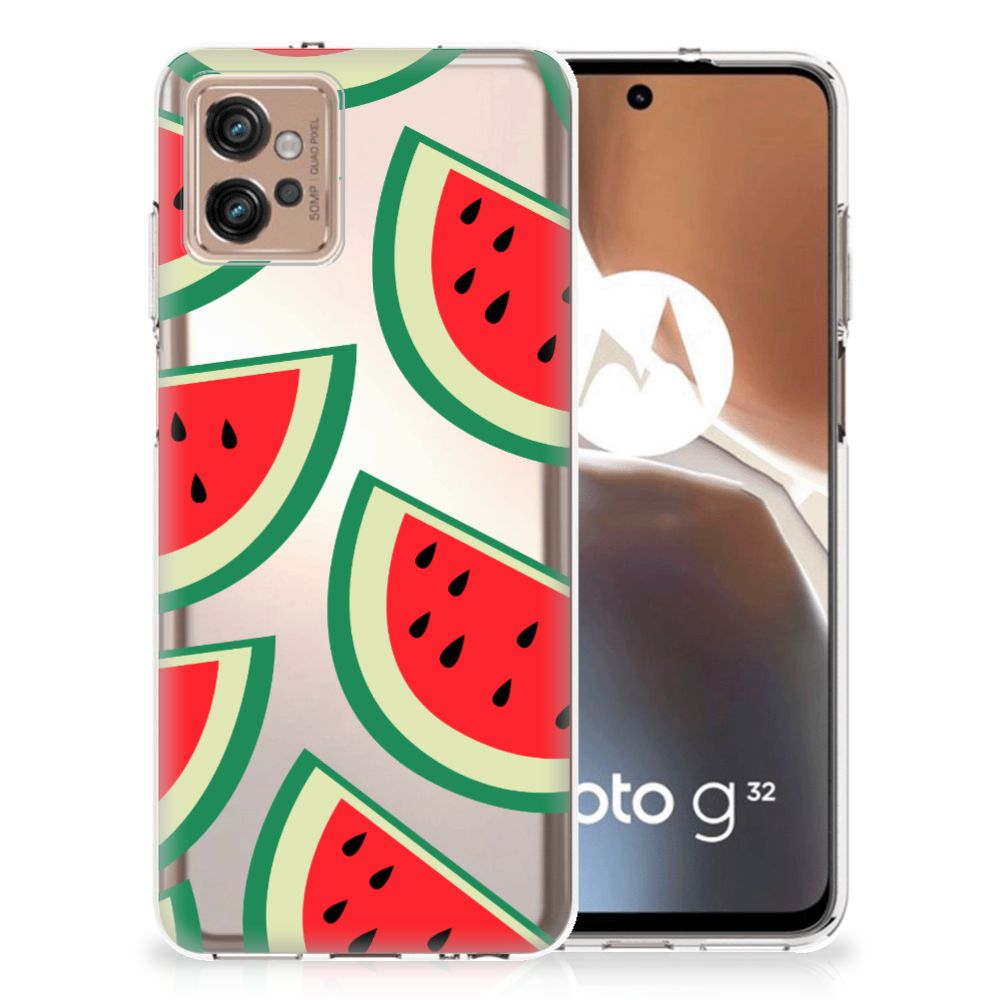 Motorola Moto G32 Siliconen Case Watermelons