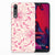 Huawei P20 Pro TPU Case Pink Flowers