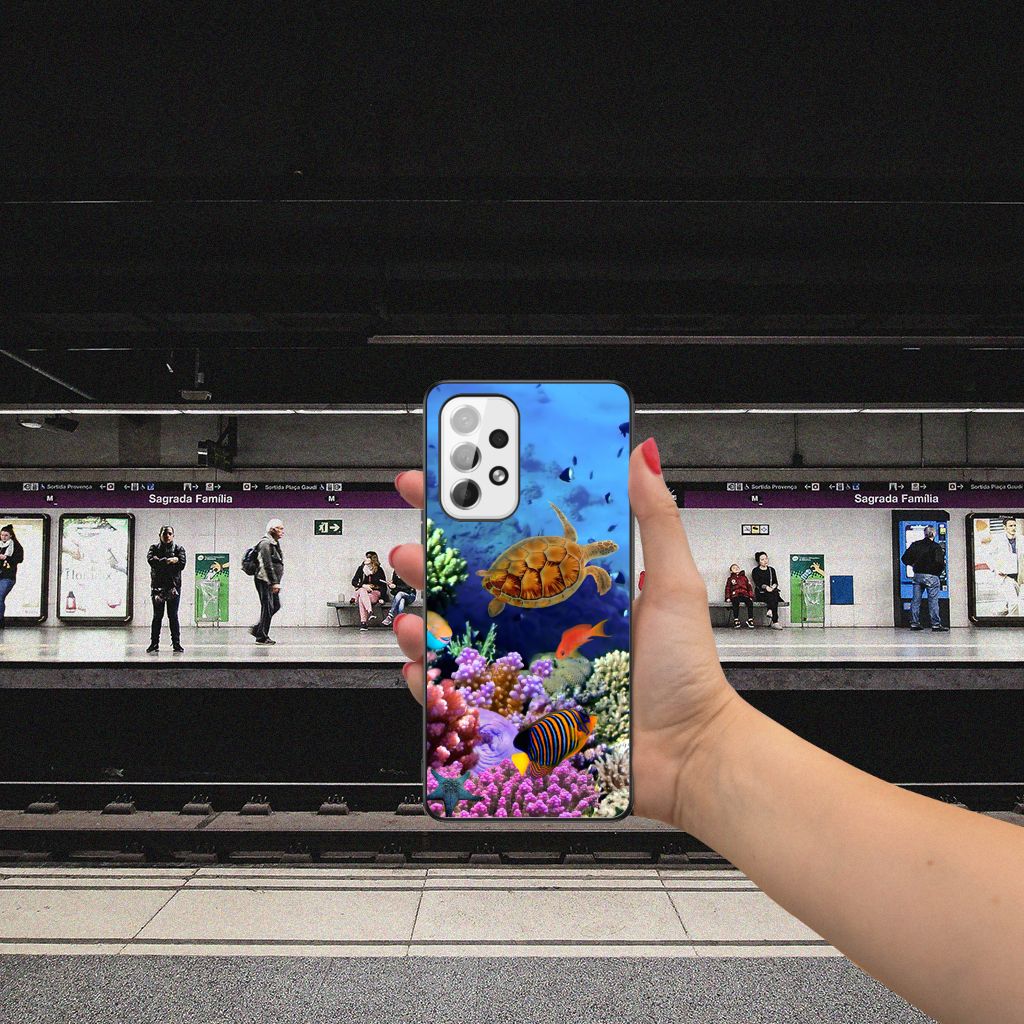 Samsung Galaxy A53 Dierenprint Telefoonhoesje Vissen B2C Telecom