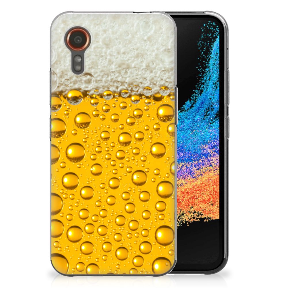 Samsung Galaxy Xcover 7 Siliconen Case Bier