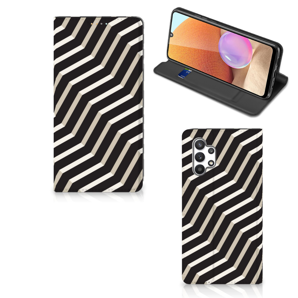 Samsung Galaxy A32 4G | A32 5G Enterprise Editie Stand Case Illusion - B2C Telecom