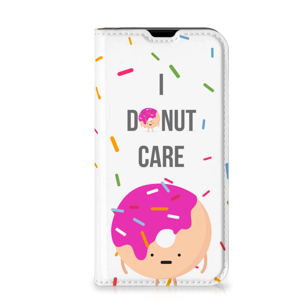 iPhone 13 Mini Flip Style Cover Donut Roze - B2C Telecom
