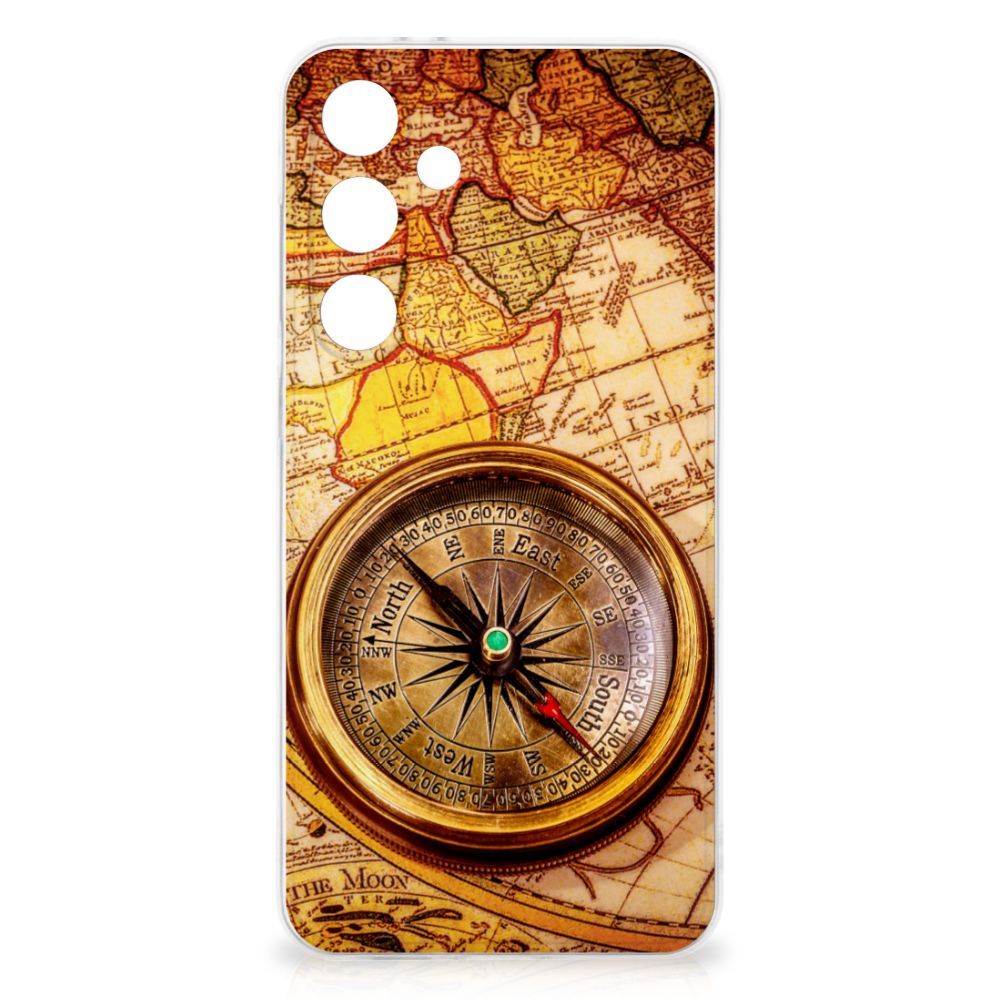 Samsung Galaxy S24 FE Siliconen Back Cover Kompas