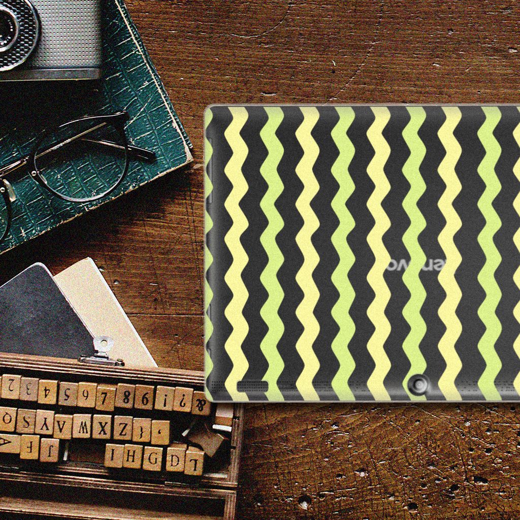 Lenovo Tab 10 | Tab 2 A10-30 Hippe Hoes Waves Yellow