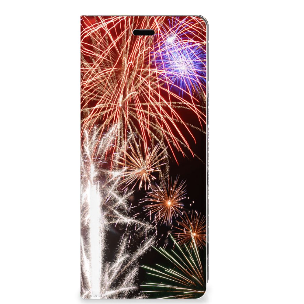 Sony Xperia 5 Hippe Standcase Vuurwerk - B2C Telecom