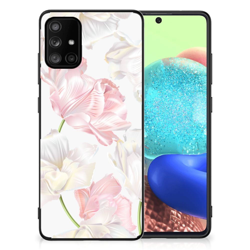 Samsung Galaxy A71 Bloemen Hoesje Lovely Flowers