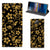 Sony Xperia 10 Plus Smart Cover Gouden Bloemen