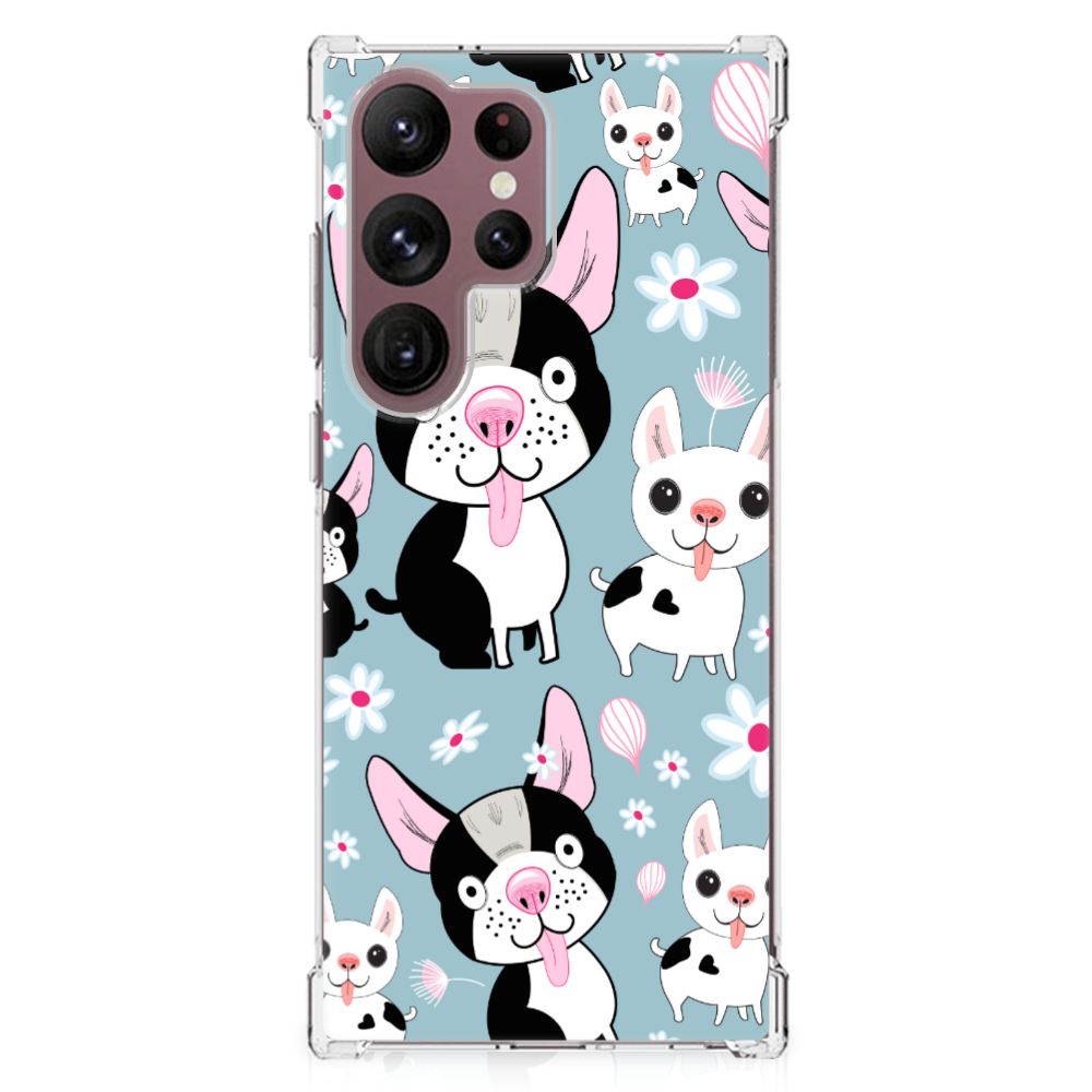 Samsung Galaxy S23 Ultra Case Anti-shock Hondjes B2C Telecom