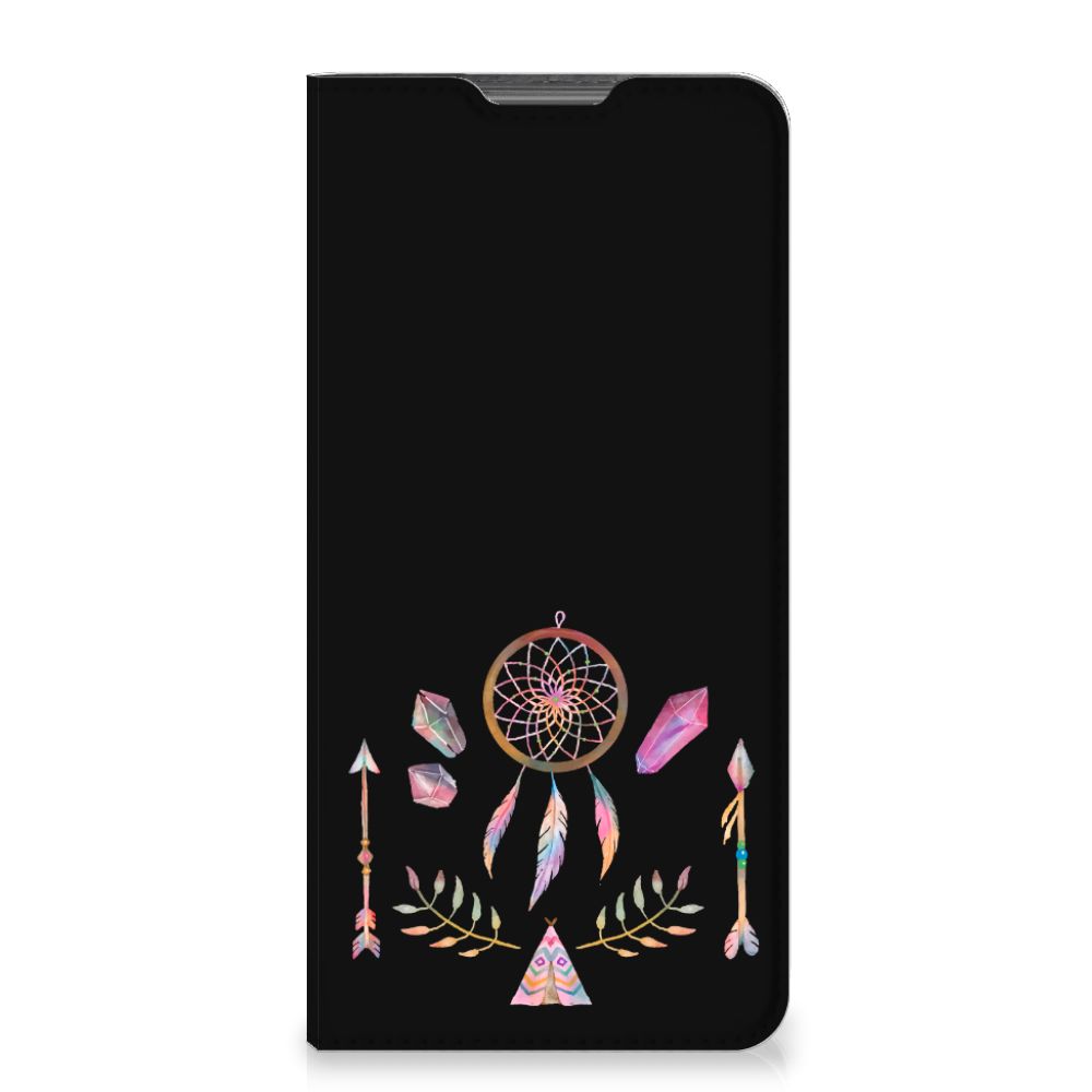 Motorola Moto G52 | Moto G82 Magnet Case Boho Dreamcatcher - B2C Telecom
