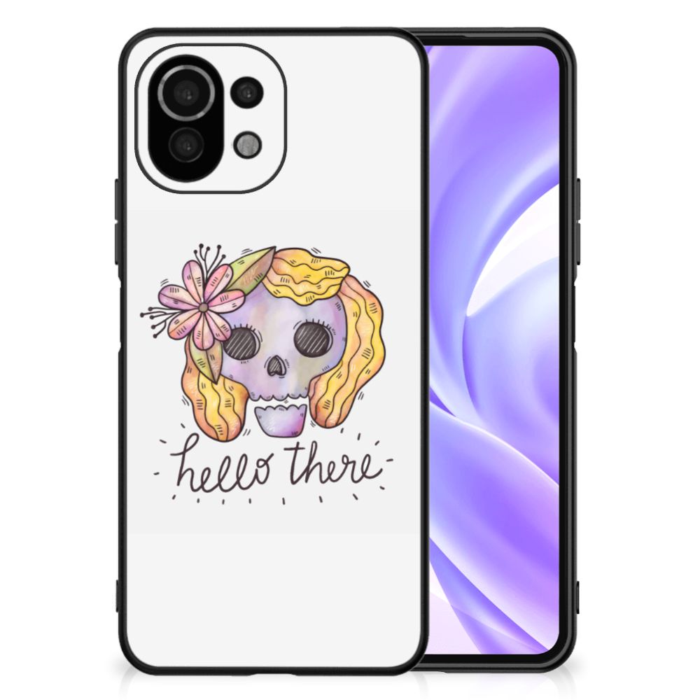 Telefoonhoesje Xiaomi 11 Lite 5G NE | Mi 11 Lite Boho Skull B2C Telecom