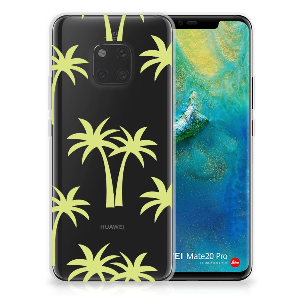 Huawei Mate 20 Pro TPU Case Palmtrees