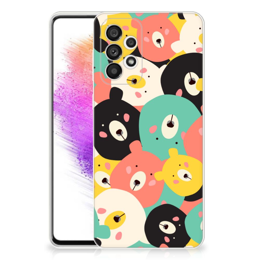 Samsung Galaxy A73 5G Telefoonhoesje met Naam Bears B2C Telecom