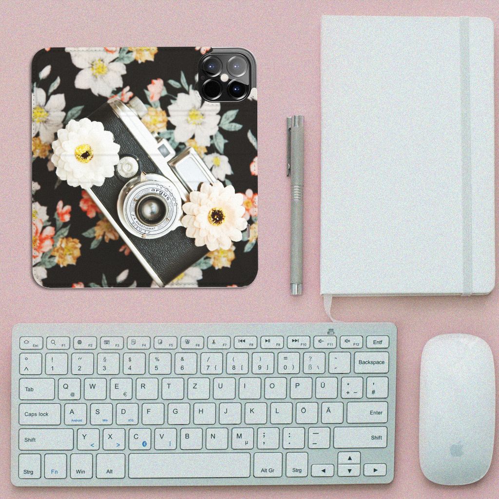 iPhone 12 Pro Max Stand Case Vintage Camera - B2C Telecom