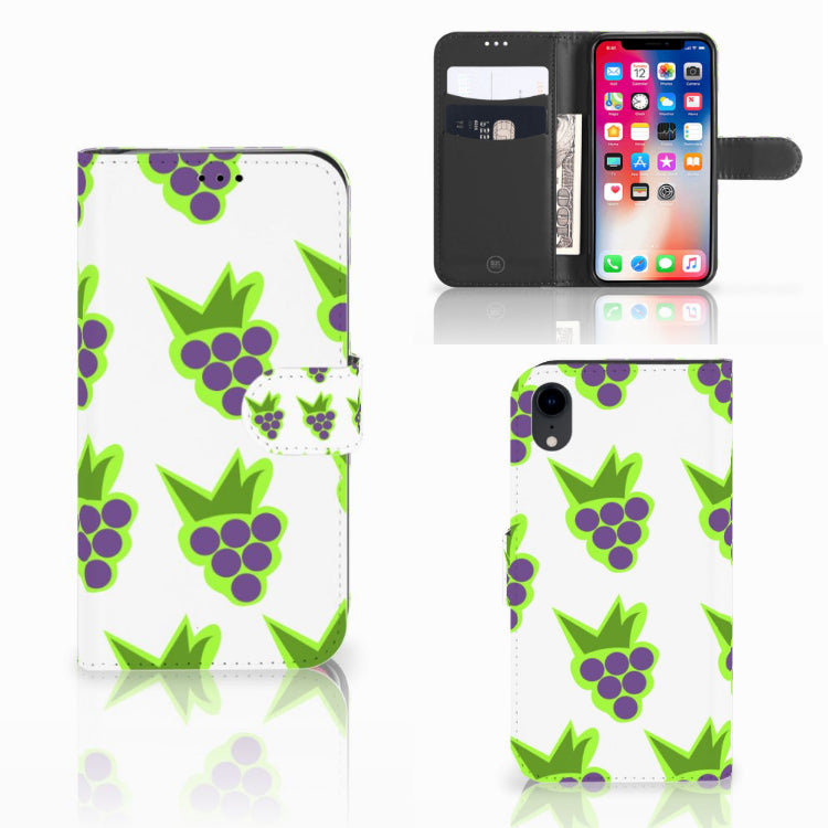 Apple iPhone Xr Book Cover Druiven