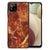 Samsung Galaxy A12 Marmeren Print Telefoonhoesje Marmer Bruin B2C Telecom