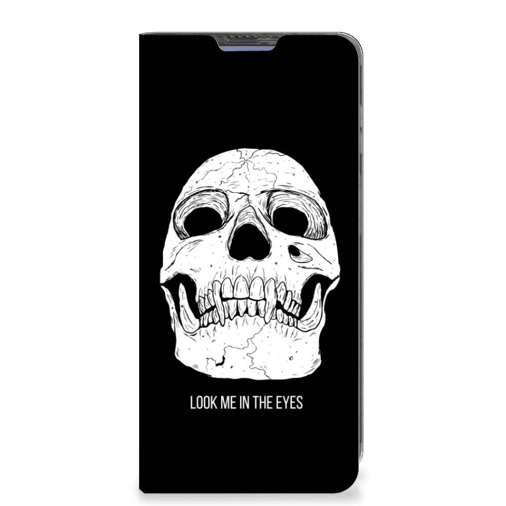 Mobiel BookCase Poco X4 Pro 5G Skull Eyes - B2C Telecom