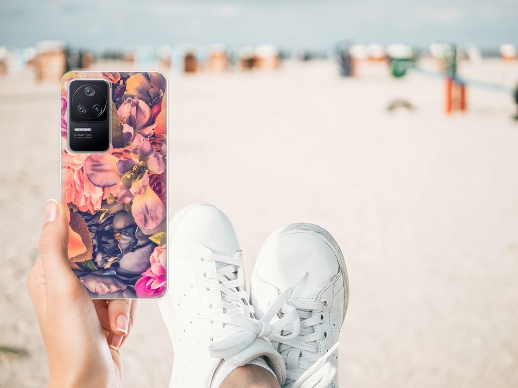 Xiaomi Poco F4 TPU Case Bosje Bloemen B2C Telecom