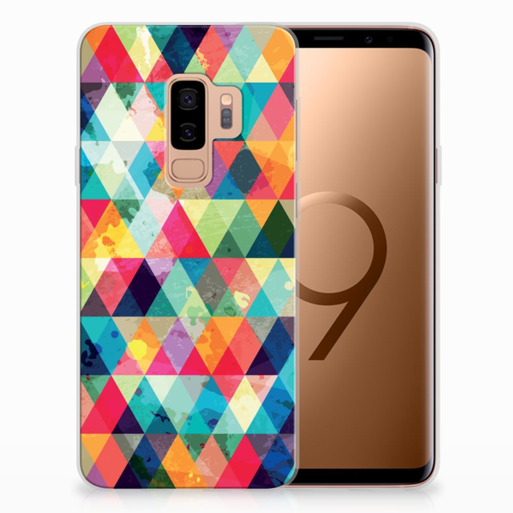 Samsung Galaxy S9 Plus TPU bumper Geruit