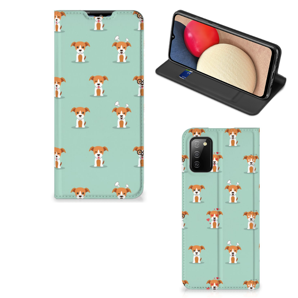 Samsung Galaxy M02s | A02s Hoesje maken Pups - B2C Telecom