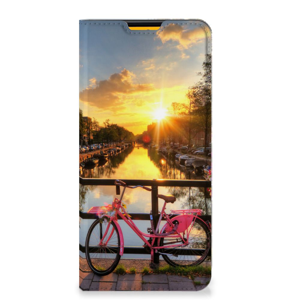 Samsung Galaxy M52 Book Cover Amsterdamse Grachten - B2C Telecom