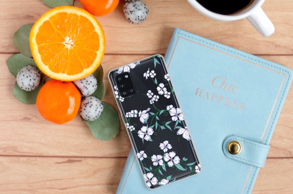 Samsung Galaxy A31 Uniek TPU Case Blossom White B2C Telecom