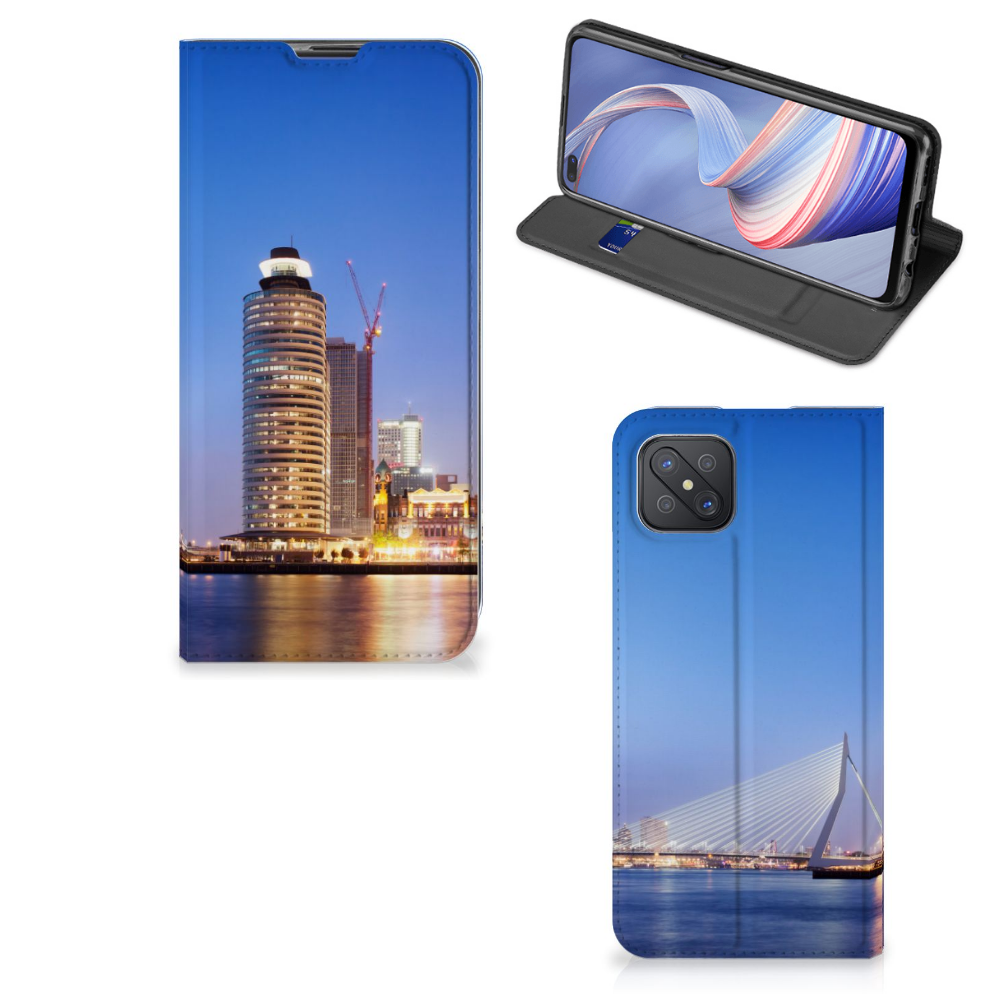 OPPO Reno4 Z 5G Book Cover Rotterdam - B2C Telecom