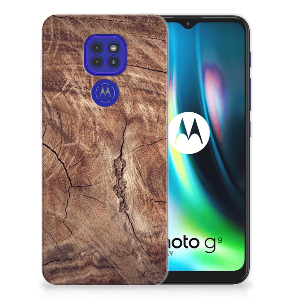 Motorola Moto G9 Play | E7 Plus Bumper Hoesje Tree Trunk B2C Telecom