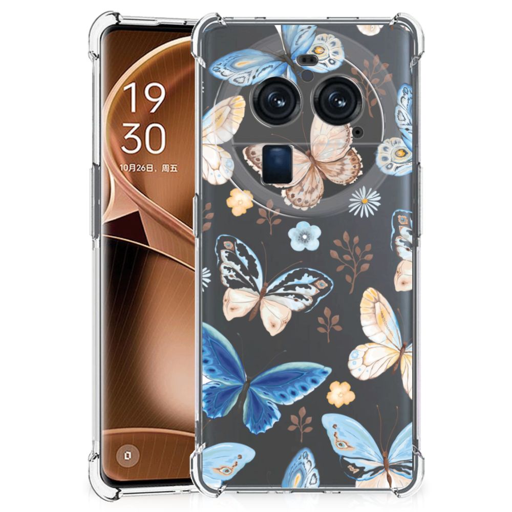 Case Anti-shock voor OPPO Find X6 Pro Vlinder B2C Telecom