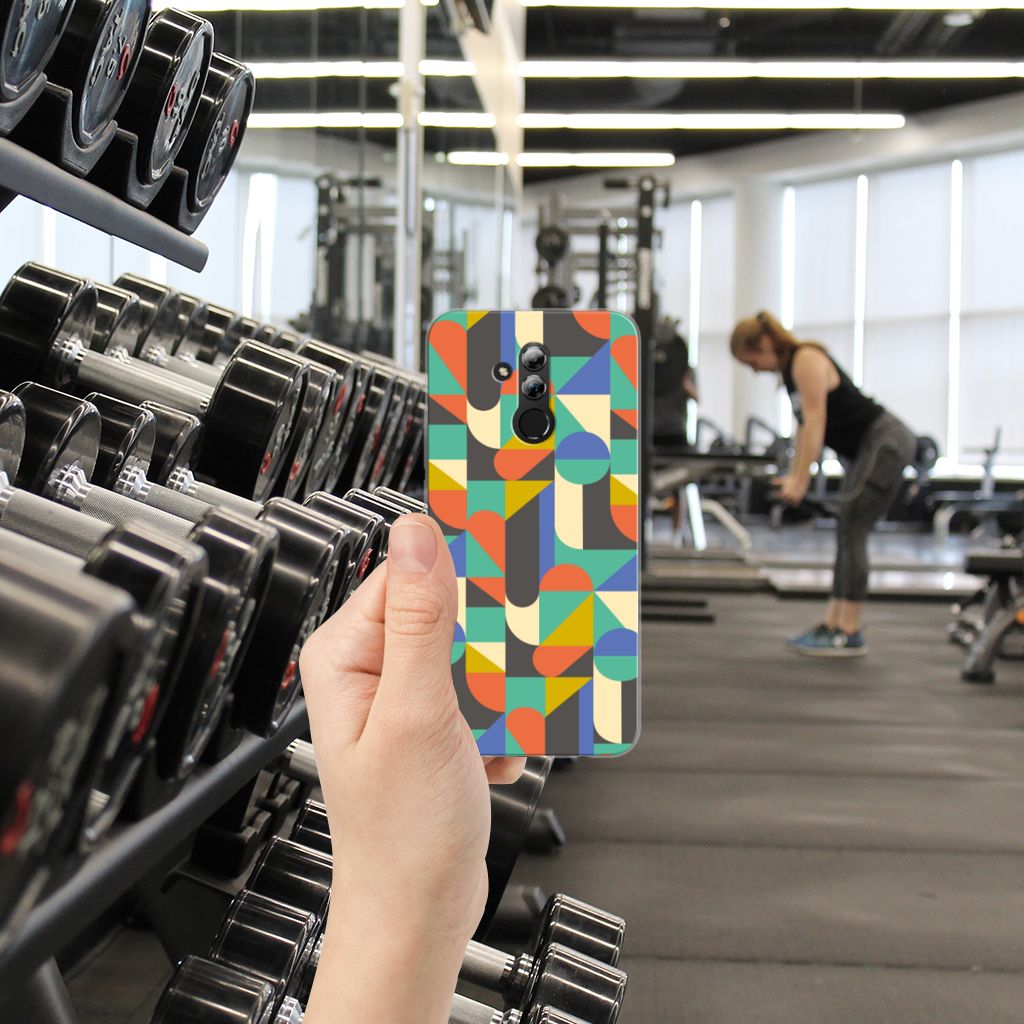 Huawei Mate 20 Lite TPU bumper Funky Retro