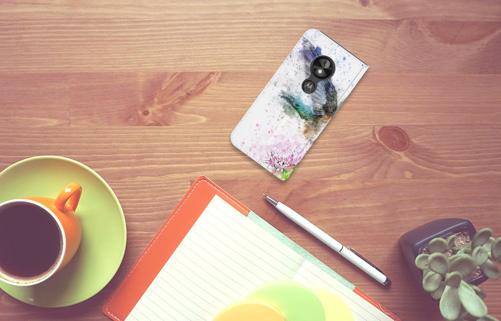 Bookcase Motorola Moto E5 Play Vogel