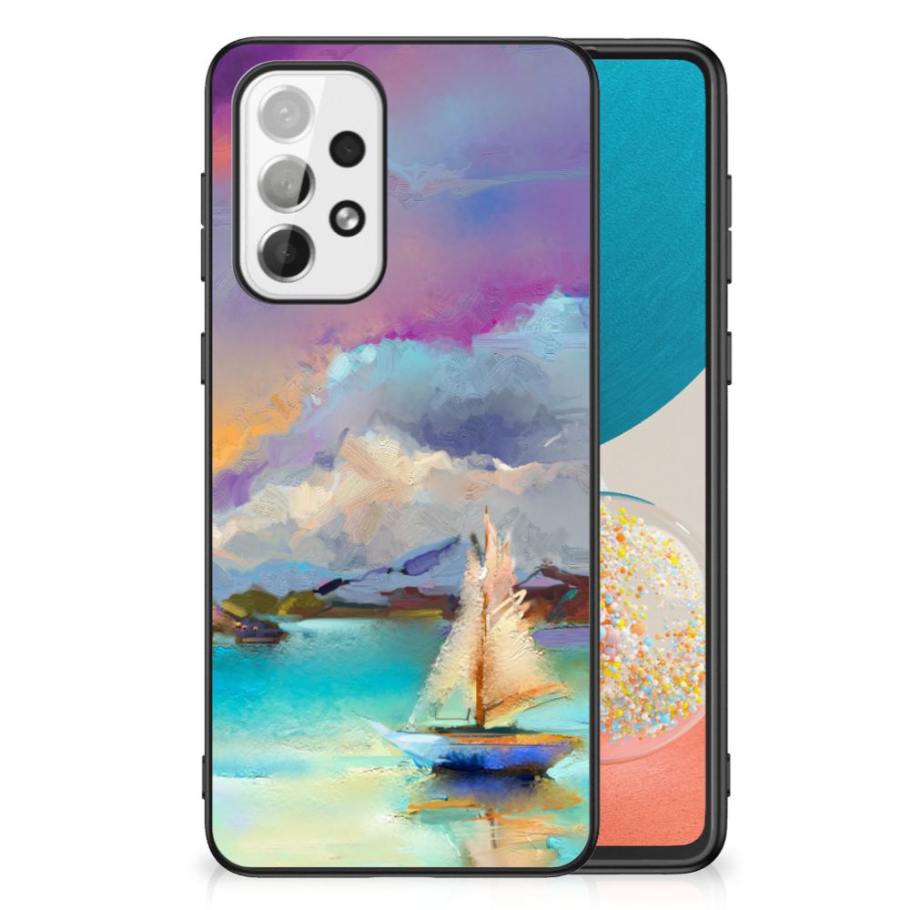 Kleurrijke Telefoonhoesje Samsung Galaxy A73 Boat B2C Telecom