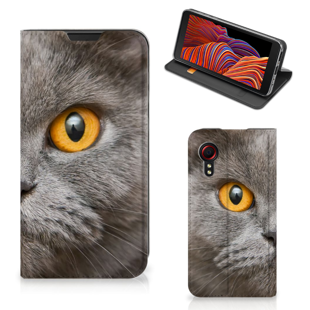 Hoesje maken Samsung Galaxy Xcover 5 Britse Korthaar - B2C Telecom